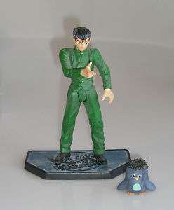   HAKUSHO YUSUKE GHOST FILES ANIME ACTION FIGURE 8 with BLUE PU & STAND