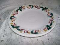 FIESTA CHRISTMAS HOLLIES AND BERRIES LUNCHEON PLATE  