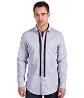 Just Cavalli   Black Herringbone Shirt