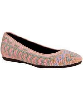 Donald J. Pliner rose beaded Hasin flats  