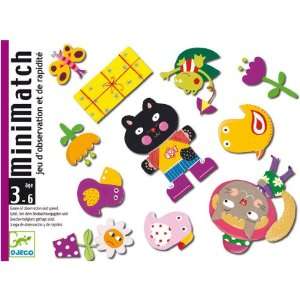  Djeco / MiniMatch Matching Card Game Toys & Games