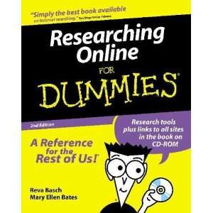  Researching Online for Dummies (with CD ROM)  N/A  Books