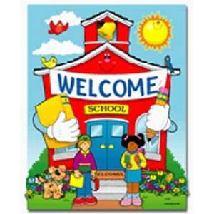  CHARTLET SCHOOLHOUSE WELCOME Toys & Games