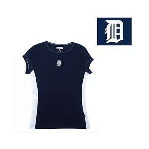  Detroit Tigers Womens Flash T shirt by Antigua Sport 