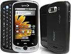 NEW* Samsung sprint moment SPH M900 Android Smartphone; QWERTY 3.2MP 