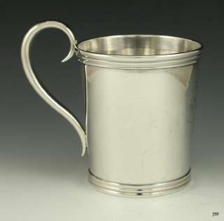 FINE AMERICAN COIN SILVER CUP/MUG PROVIDENCE  