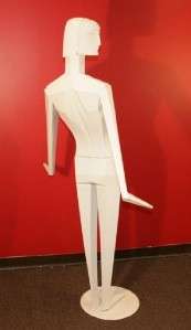 RARE 70 inch Vintage Art Deco VOGUE Full Body Female Woman Mannequin 
