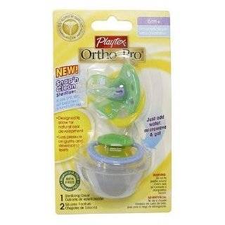    Pro. Silicone Pacifiers w/Sterilizing Cover 6+ Months   boy colors