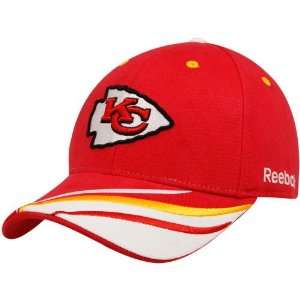 Reebok Kansas City Chiefs Red Collage Adjustable Hat 