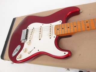 Fender Artist Series Eric Johnson Stratocaster Red Electric Guitar w 