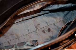 COACH Black Leather Hand Bag Purse AUTHENTIC  