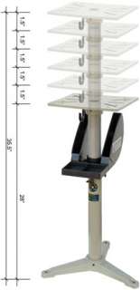Adjustable Pedestal stand for Buffing Machines  