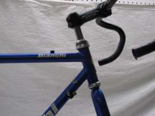   Eros Italian Steel Road Bike Frame Set Reparto Coursa Italy Fork Bar