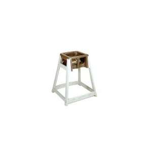   888BRN   High Chair Infant Seat w/ Brown Seat, Beige Frame Baby