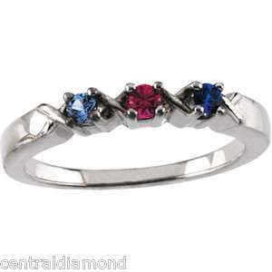 The approximate weight of a 2 stone mothers ring is 3.12 grams.