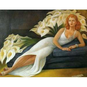 FRAMED oil paintings   Diego Rivera   24 x 18 inches   Portrait of 