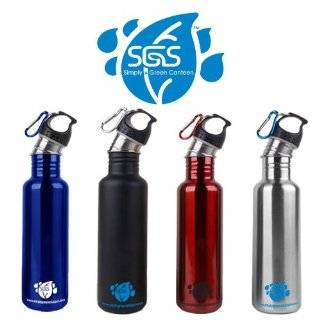 Stainless Steel Water Bottle Canteens Family 4 Pack 25oz.   4 Color 