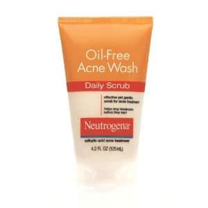  Neutrogena Oil Free Acne Scrub, 4.2 Ounce Beauty