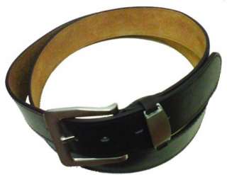 NWT NEW MENS LEATHER BLACK OR BROWN BELT SM 3XL  