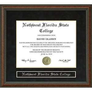  Northwest Florida State College (NWF State) Diploma Frame 
