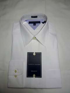 NEW $60 Tommy Hilfiger Mens Dress Shirts   3 COLORS ALL SIZES   LOOK 