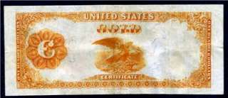 HGR 1922 $100 Gold Certificate Rare SUPER GRADE  