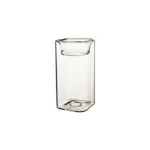  5 Block Vase, Candle Holder   Glass (12 pcs)