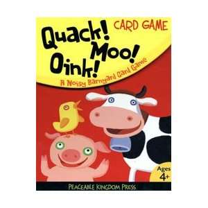  Quack Moo Oink Card Game Toys & Games