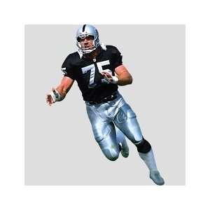 Howie Long, Oakland Raiders   FatHead Life Size Graphic  