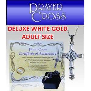   Prayer Cross Deluxe White Gold Edition   Original As Seen on TV Baby