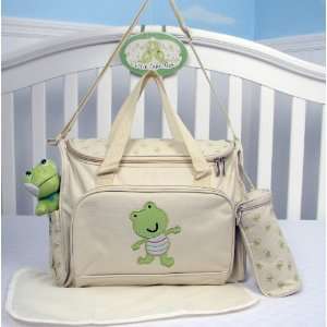  SOHO Froggie Diaper bag with Changing pad and Bottle case 