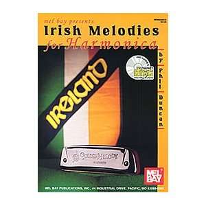  Irish Melodies for Harmonica Book/CD Set Electronics