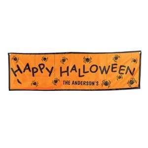  Personalized Halloween Banner   Party Decorations 