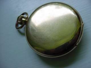 Antique Swiss Pocket Watch with Illinois Watch Case Co. Elgin U.S.A.