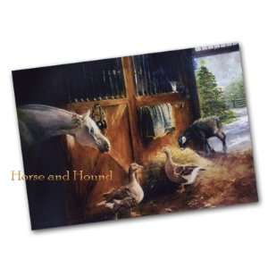  Barn Friends at Christmas, Holiday Cards by Beth Carlson 