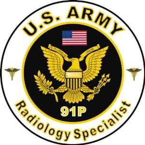  United States Army MOS 91P Radiology Specialist Decal 