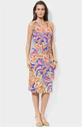 Lauren by Ralph Lauren Faux Wrap Paisley Dress Was $169.00 Now $83 