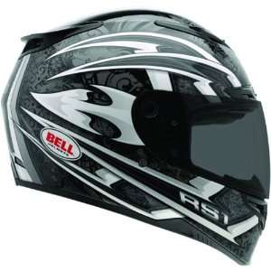  Bell RS 1 Cataclysm Full Face Motorcycle Helmet Silver XS 