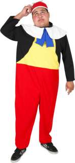 Adult Tweedle Dee Outfit Funny Mens Halloween Costume  