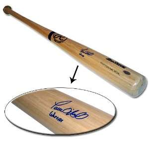   with Warrior Inscription   Autographed MLB Bats