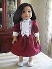 Victorian Doll Dress Made To Fit American Girl 18 Inch Doll