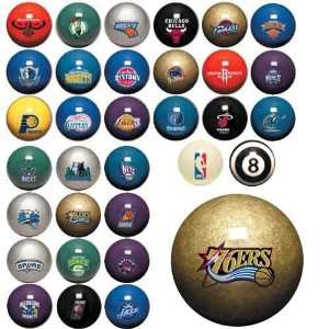  Philadelphia 76ers NBA Billiard Balls