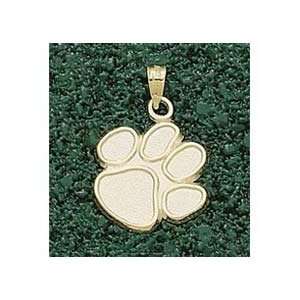   Anderson Jewelry Clemson Tigers Paw 5/8 Gold Charm