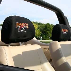   Pirates MLB Headrest Covers (2 Pack) Covers