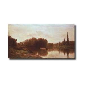   Of The River Seine And The River Oise Giclee Print