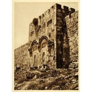  1925 Jerusalem Golden Gate City Wall Lehnert & Landrock 