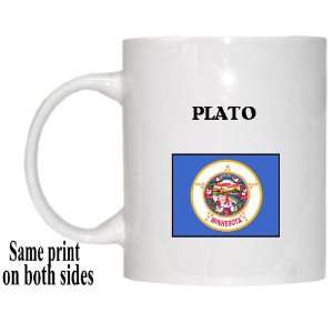  US State Flag   PLATO, Minnesota (MN) Mug 