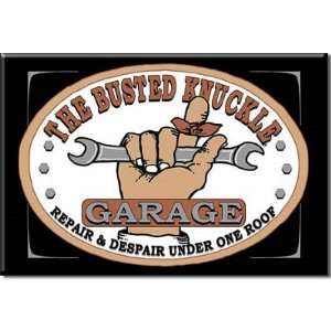   Garage Fridge Magnet Repair and Despair Wrench 3x2