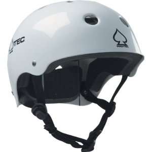  Protec (cpsc) Gloss White Large Classic Skate Helmets 