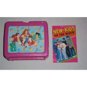   New Kids on the Block Lunch Box with Fans Photo Book Mint with Thermos